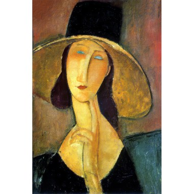 Portrait of Jeanne Hebuterne -Amedeo Modigliani